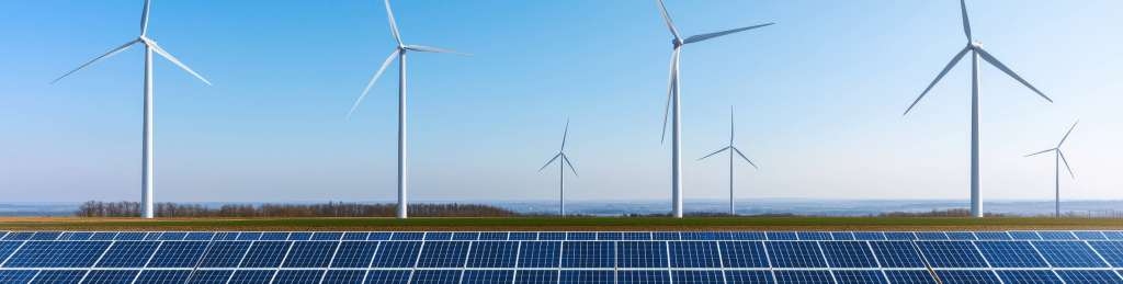 Énergie solaire et éolienne